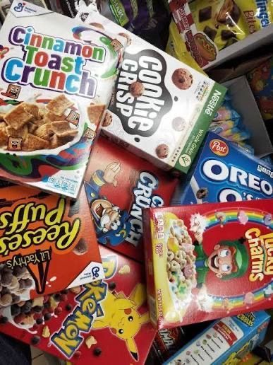 £20 WORLDWIDE CEREAL BOXES BUNDLE