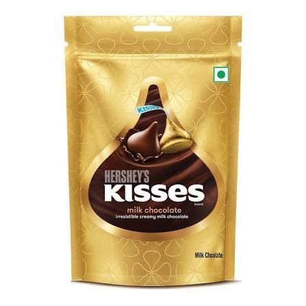 Hershey's Kisses Milk Chocolate 100.8g Share Size