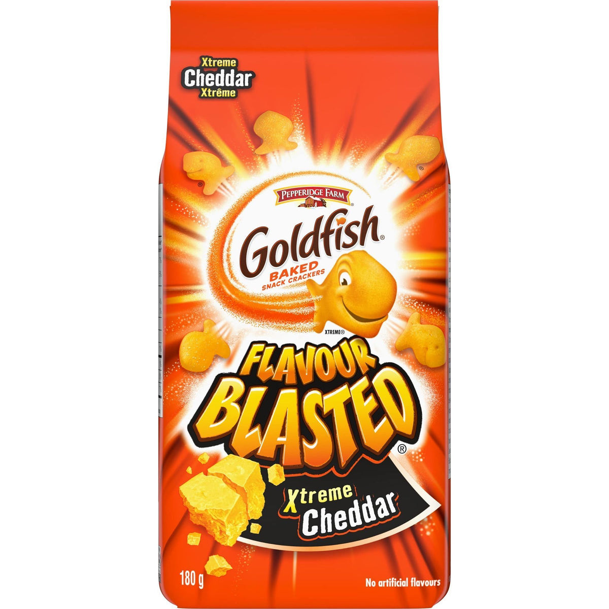 Goldfish Extreme Blasted Cheddar 180g