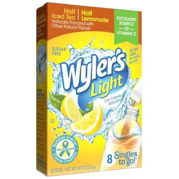 Wyler's Light Half Iced Tea Half Lemonade 8 Sachets (USA)