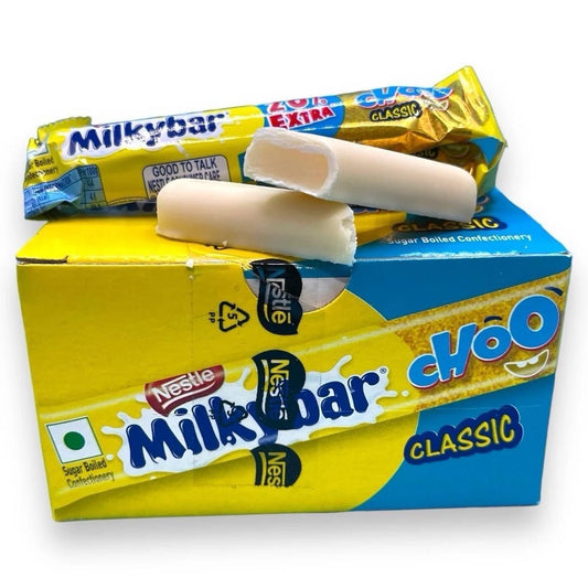 Nestle Milkybar Choo Classic Full Box of 28 - Chocolate Snack Bonbon Dessert