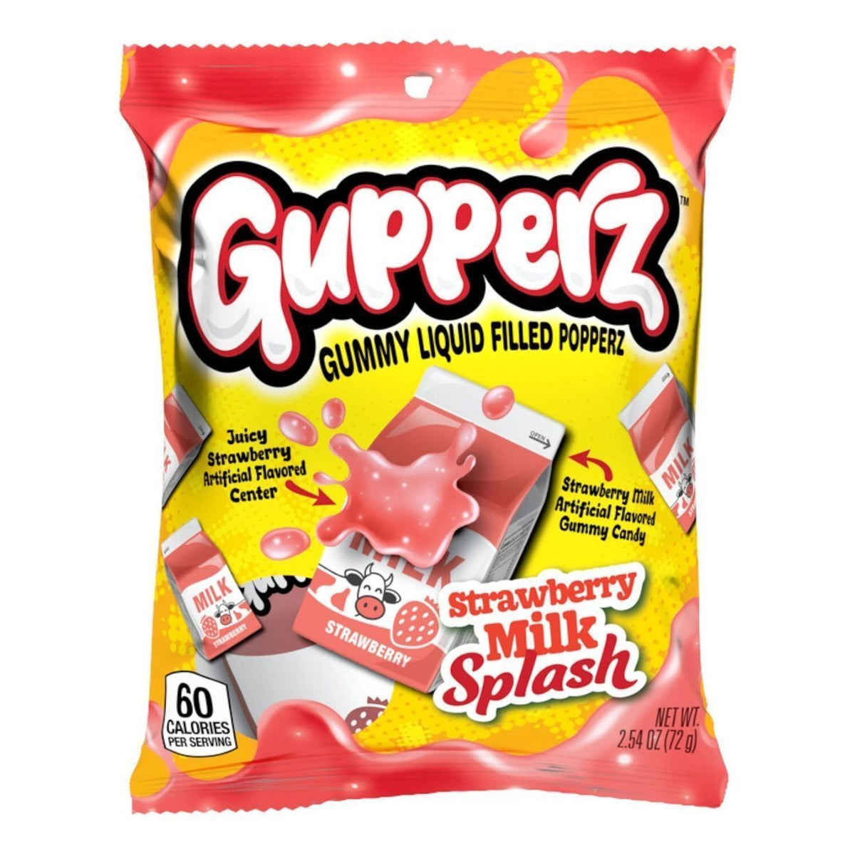 Gupperz Strawberry Milkshake 72g