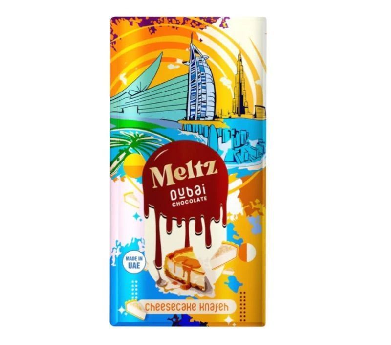 Meltz Dubai Chocolate Cheesecake 192g Huge Bar